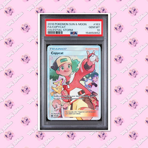 PSA 10 Copycat 163/168 Celestial Storm 2018 Full Art Holo Rare TCGKITTEN