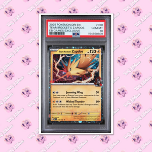 PSA 10 Team Rocket's Zapdos 070/182 EB GAMES Australia Destined Rivals TCGKITTEN