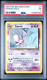 Load image into Gallery viewer, PSA 1 Espeon 1/75 Unlimited Holo Rare Neo Discovery Card 'A' TCGKITTEN