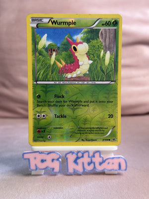 Wurmple 3/108 Reverse Holo – XY: Roaring Skies - Pokemon - MP - TCGKITTEN