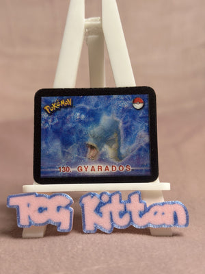 Gyrados 130 & Lapras 131 - Pokemon Stadium Action 3DS 37/50 Tazo - TCGKITTEN