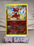 Load image into Gallery viewer, Delphox 13/124 Holo Rare Reverse Holo XY - Fates Collide HP Pokémon - TCGKITTEN