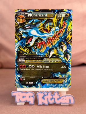 M Charizard EX - 69/106 - Ultra Rare - Flashfire - Pokemon - DMG HP - TCGKITTEN