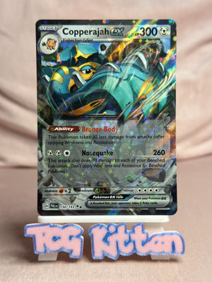 Copperajah ex 150/193 Double Rare Paldea Evolved TCGKITTEN