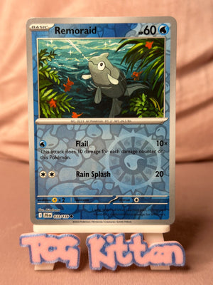 Remoraid 033/159 Reverse Holo Rare Journey Together TCGKITTEN