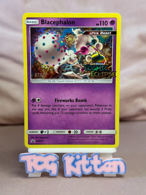 Blacephalon SM221 STAF STAMP Prerelease Black Star Promo Sun & MoonTCGKITTEN