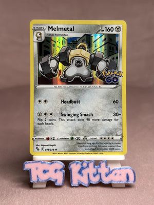 Melmetal - 046/078 Holo Rare Pokemon GO NM Pokémon TCGKITTEN