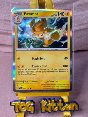 PAWMOT 076/193 - HOLO RARE - SV02 - PALDEA EVOLVED TCGKITTEN
