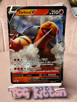 Torkoal V 024/202 - Ultra Rare - Sword & Shield - Pokemon - TCGKITTEN
