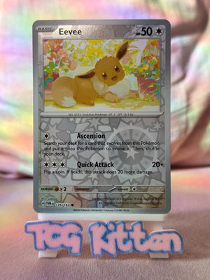 Eevee 135/167 Reverse Holo Twilight Masquerade TCGKITTEN