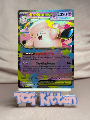 Mega Clefable ex - 031/088 Double Rare Holo Perfect Order NM Pokémon TCGKITTEN