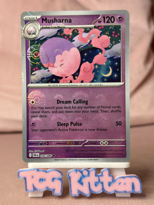 Musharna - 036/086 -Poke Ball Reverse Black Bolt TCGKITTEN