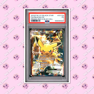 PSA 1 Pikachu EX XY124 Black Star Promo TCGKITTEN