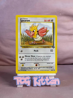 Spearow - 62/64 - Common - Jungle Set - Pokemon Card - LP/MP - TCGKITTEN