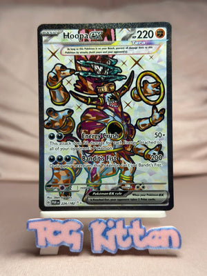 Hoopa ex - - 226/182 Ultra Rare Holo SV04: Paradox Rift NM Pokémon TCGKITTEN