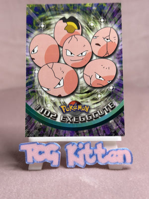 Exeggcute #102 - Topps Pokémon - TV Animation Ed - Non-Holo - 1st Ed - TCGKITTEN