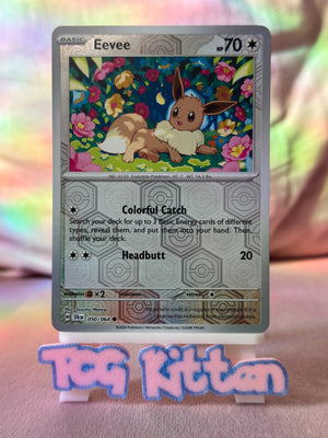Eevee 050/064 Reverse Holo Shrouded Fable TCGKITTEN