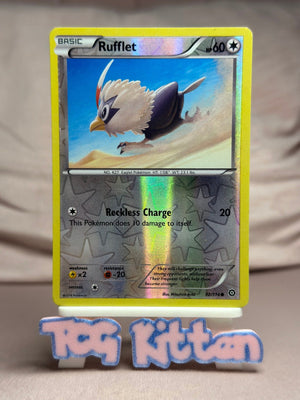 Rufflet - 92/114 Reverse Holo XY - Steam Siege MP Pokémon TCGKITTEN
