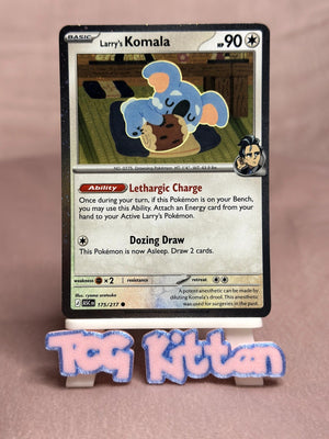 Larry's Komala - 175/217 - Cosmos Holo - Ascended Heroes - Pokémon TCGKITTEN