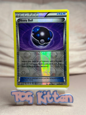 Heavy Ball - 140/162 Reverse Holo XY - BREAKthrough MP Pokémon TCGKITTEN