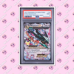 PSA 9 M Rayquaza EX 76/108 Celebrations Classic Collection TCGKITTEN