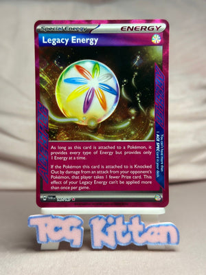 Legacy Energy - 167/167 ACE SPEC Rare Holo Twilight Masquerade Pokémon TCGKITTEN