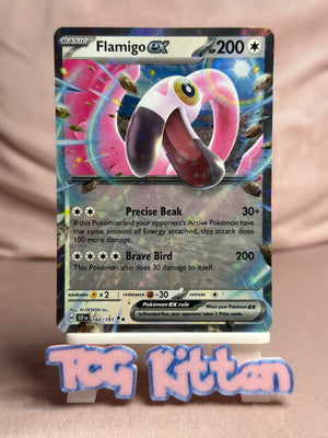 Flamigo ex 160/191 - Double Rare - Surging Sparks TCGKITTEN