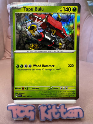 Tapu Bulu 006/064 Holo Rare Shrouded Fable SFA EN Pokemon Card TCGKITTEN