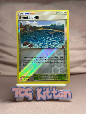 Brooklet Hill - 120/145 Reverse Holo SM - Guardians Rising MP Pokémon TCGKITTEN