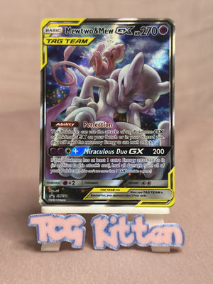 Mewtwo & Mew GX - SM191 - Promo - Card 'B' - Holo SM HP - Pokémon - TCGKITTEN