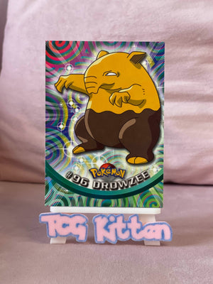 2000 Topps Pokémon - Drowzee- #96 - Series 2 - Non-Holo - TCGKITTEN