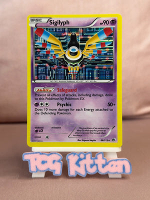 Sigilyph 66/113 Holo Legendary Treasures BW TCGKITTEN