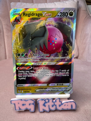 MINT++ Regidrago VSTAR 136/195 Silver Tempest TCGKITTEN