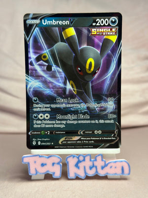 Umbreon V - 094/203 Ultra Rare Holo SWSH07: Evolving Skies NM Pokémon TCGKITTEN