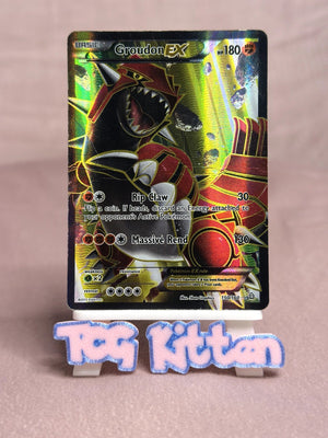 Groudon EX - 150/160 Ultra Rare Holo XY - Primal Clash HP - Pokémon - TCGKITTEN