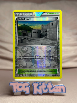 Faded Town - 73/98 Reverse Holo XY - Ancient Origins MP Pokémon TCGKITTEN