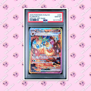 PSA 10 Flareon ex SAR SV8aF-202/187 Chinese Prismatic Evolutions TCGKITTEN
