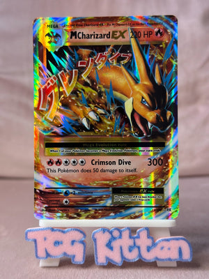 M Charizard EX 13/108 Card 'B'  Evolutions XY NM TCGKITTEN