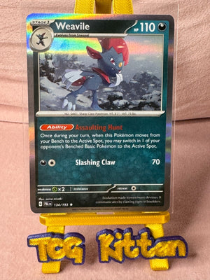 Weavile 134/193 Reverse Holo | Paldea Evolved | Pokemon Card TCGKITTEN