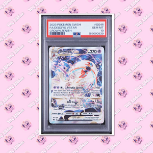 PSA 10 Deoxys Vstar GG46/GG70 Crown Zenith Galarian Gallery  TCGKITTEN