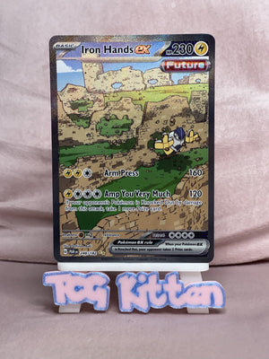 Iron Hands EX 248/182 Card 'D' Paradox Rift SIR TCGKITTEN