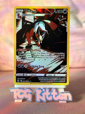 MINT+ Thievul GG17/GG70 Card 'B' Galarian Gallery Crown Zenith TCGKITTCGKITTEN