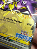 Load image into Gallery viewer, Toxtricity ex - SVP 215 - 2024 Illustration Contest - Ultra Rare Promo TCGKITTEN