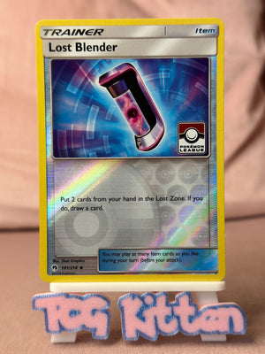 Lost Blender - 181/214 - League Promo Reverse Holo - Lost Thunder TCGKITTEN