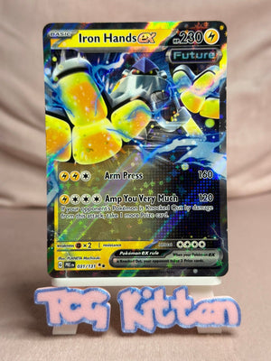 Iron Hands ex - 031/131 Rare Holo SV: Prismatic Evolutions Pokémon - TCGKITTEN
