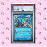 Load image into Gallery viewer, PSA 9 Misty's Gyarados 049/182 STAFF STAMP Prerelease Destined Rivals TCGKITTEN