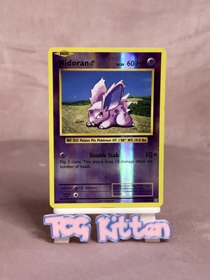 Nidoran M - 43/108 Reverse Holo XY - Evolutions LP Pokémon TCGKITTEN