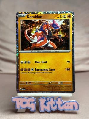 Koraidon - 008/015 Promo Holo McDonald's Promos 2024 NM Pokémon TCGKITTEN