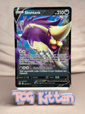 Load image into Gallery viewer, Skuntank V - 108/195 Ultra Rare Holo SWSH12: Silver Tempest NM Pokémon TCGKITTEN