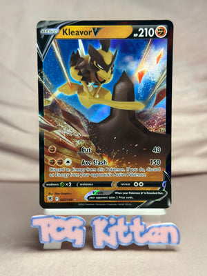 Kleavor V - 087/189 Ultra Rare Holo SWSH10: Astral Radiance NM Pokémon TCGKITTEN
